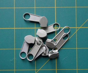 Zipper für EndlosreiÃverschluss (Farbe 26 Blassgrün Pastell)